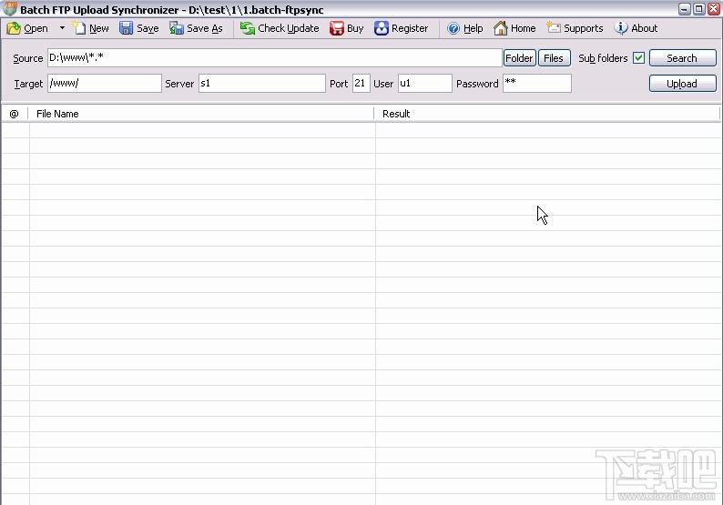 Batch File FTP Sync Uploader,FTP同步