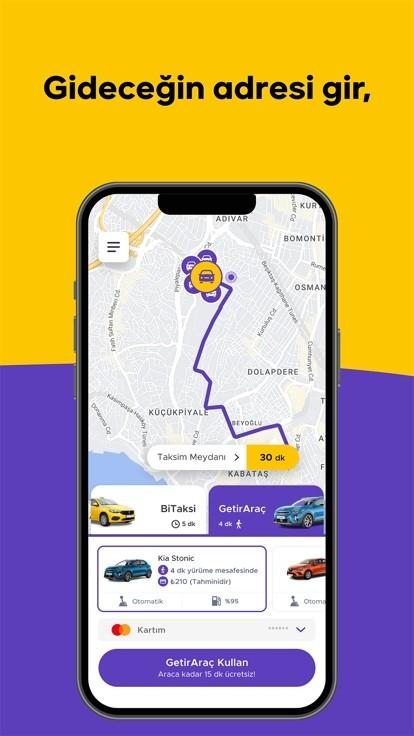 土耳其bitaksi打车软件下载,bitaksi,打车app,出行app,土耳其app